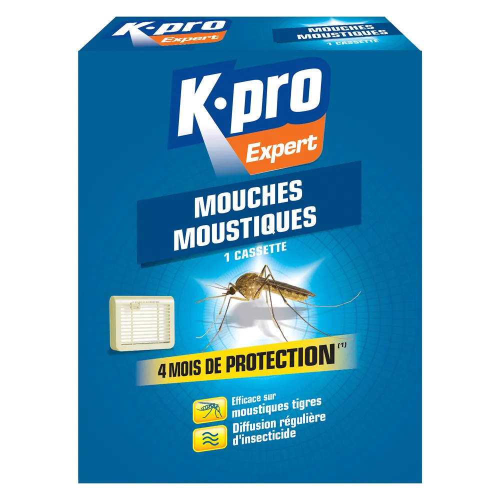 Cassette mouches et moustiques