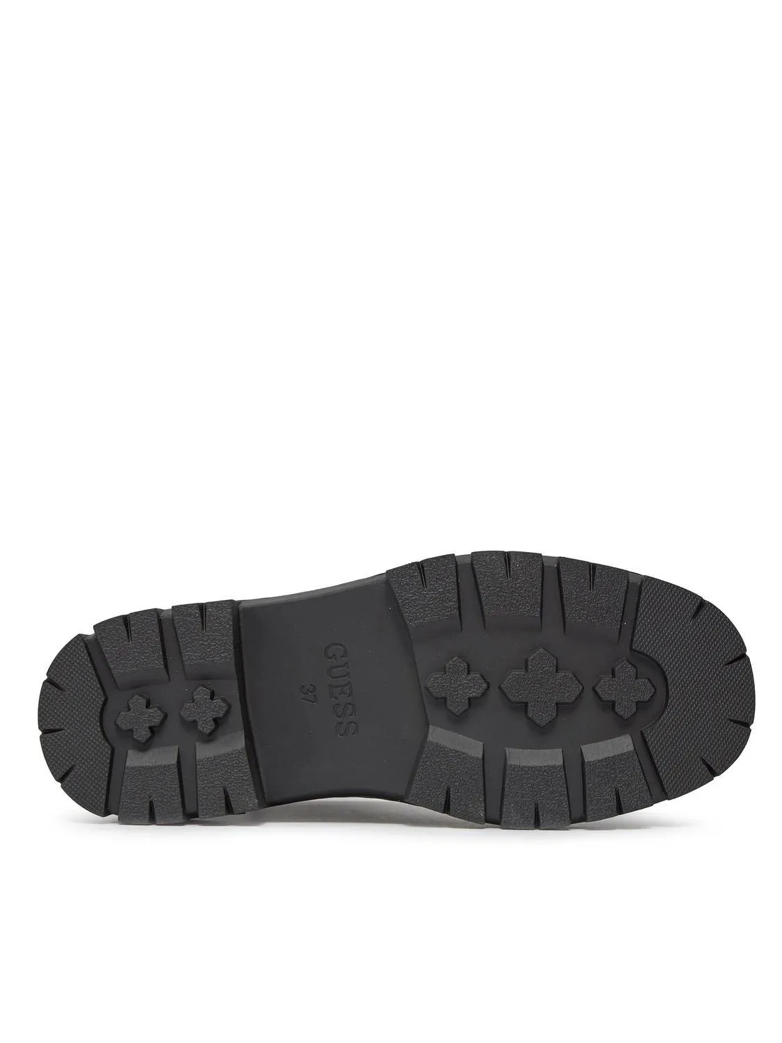 Guess Jefei Bottines Amphibiennes Noir Marron - Achetez À Prix Outlet!